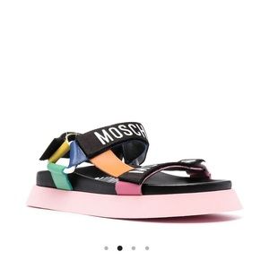 Authentic Moschino Colorful Sandals
